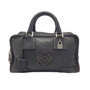 LOEWE Amazona handbag Black stitching bag